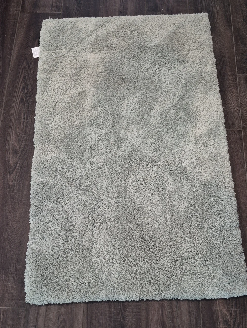 Tahari Green Bath Cloud Plush Rug